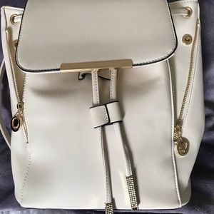 Off white back pack purse!